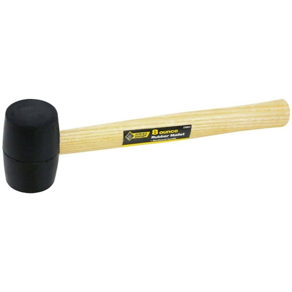 Steel Grip Steel Grip 8 oz Mallet Rubber Head Wood Handle 2258622 - main
